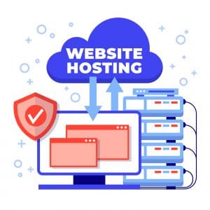 website hosting graphic