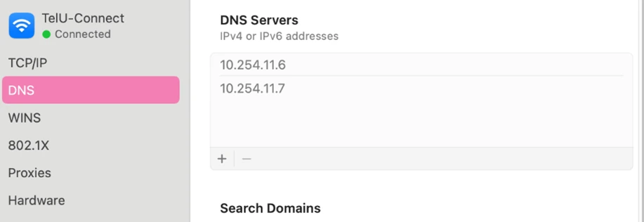 3. Cek bagian DNS apakah sudah settingan “automatis” , jika settingan “manual” harap diubah ke automatis (static DHCP)