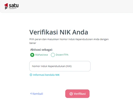 Masukkan “kode OTP” yang telah dikirimkan ke email.