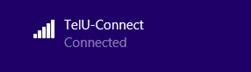 Pilih SSID TelU-Connect