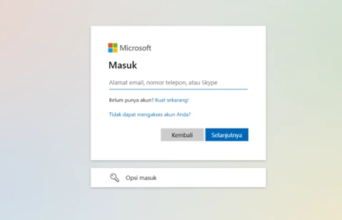 Masuk ke Akun Microsoft 365 Masuk ke Akun Microsoft 365