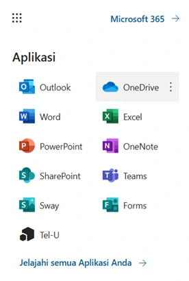Masuk ke OneDrive Masuk ke OneDrive