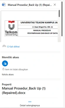 Klik pada Kelola akses. Klik pada Kelola akses.
