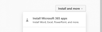 Untuk mengunduh, login ke www.office.com, lalu klik Install Microsoft 365 Apps di sisi kanan Untuk mengunduh, login ke www.office.com, lalu klik Install Microsoft 365 Apps di sisi kanan
