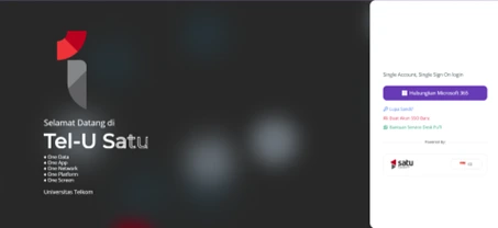 Login ke https://satu.telkomuniversity.ac.id/ → buka menu Aplikasi → Pilih e-Ticket PuTI Login ke https://satu.telkomuniversity.ac.id/ → buka menu Aplikasi