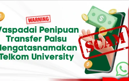 Security Awareness_ Waspadai Penipuan Transfer Palsu Mengatasnamakan Telkom University